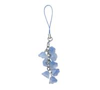 Maxtonser Ciondolo a forma di fiore per telefono, accessorio elegante, per donne e ragazze