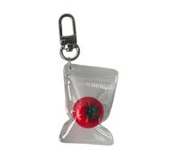 Maxtonser Ciondolo mobile a forma di pomodoro alla moda con ciondolo a forma di pomodoro giovanile appeso al telefono gioielli di fascino per appuntamenti ed eventi sociali