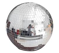 Maxtonser Discos - Cappello a sfera riflettente, colore: argento, accessorio per feste