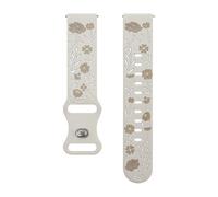 Maxtonser Due Colori Cinghie In Silicone Bracciali Lavabile Cintura Impermeabile Per Orologio 7654 Dispositivi Fitness Band Facile Rilascia Meccanismo