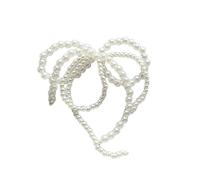 Maxtonser Elegante ciondolo a forma di fiocco con perle per la creazione di gioielli, portachiavi, collane, orecchini, fai da te, fibbia per scarpe, accessori ornamentali