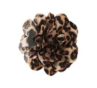 Maxtonser Fermaglio per capelli alla moda con motivo leopardo retrò elegante forcina per capelli confortevole copricapo per donne alla moda
