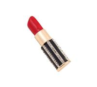 Maxtonser Kirsite, spilla leggera a forma di rossetto, robusta spilla a forma di rossetto per occasioni formali e informali