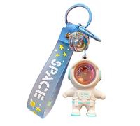 Maxtonser Moda Spazio Astronauta Portachiavi Tramonto Proiettore Luce Portachiavi Ciondolo Femminile Coppia Borsa Ornamento Portachiavi Regali