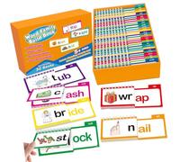 Maxtonser Phonics Flashcards Leggi e rime Libri Parole di Vista Flashcards Lettera Suoni Flashcard per l'apprendimento