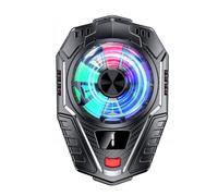 Maxtonser Raffreddatori per cellulare, radiatore per cellulare con luce LED/impostazione velocità ventola per dissipatore di calore a semiconduttore per telefoni da 4 '' a 7,5 ''