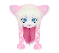 Maxtonser Realistic Plush Cats Costume Roleplay Accessory, for Halloween Parties Cosplay Event And Themed Celebrations