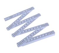 Maxtonser Righello pieghevole da 1 metro, piccolo design, pieghevole, scala trasparente per una facile conservazione in cassette degli attrezzi o in tasca