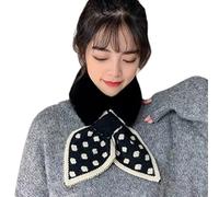 Maxtonser Scaldacollo per le donne Faux Collar Sciarpa Collare di Lana Inverno Calda Sciarpa Decorativa Sciarpe Per Le Donne