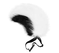 Maxtonser Soft Plush Tail, for Comfortable Role Play with Easy ClipFancy Dress Halloween Cosplay Adjustable Furry Tail Costume