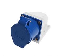 Maxtonser Spina da 32 Amp e Presa 3Pin Presa Industriale 220V-250Volt Ip44 Impermeabile 2P+E 32A Impermeabile