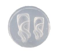 Maxtonser Stampi per unghie in silicone a forma di drago, stencil per stampaggio a serpente, accessori per manicure, strumenti per nail art per Nair Art