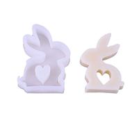 Maxtonser Stampo flessibile in silicone a forma coniglio Stampi da, C