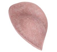 Maxtonser Teardrop Sinamay Hat Base DIY Sinamay Saucer Upturned Brim Hat Base Fascinator Base Saucer Millinery Base Sinamay Base,Hat Base