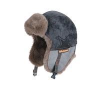 Maxtonser Thickened Thermally Earflap Winter Hat, for Men Women Cold Weather Windproof Polyester Outdoor Skiing Commuting