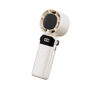 Maxtonser Ventilatore portatile portatile da esterno 0-100 velocità piccolo raffreddamento USB C ricaricabile 5200 mAh ventola di raffreddamento con compresse fredde