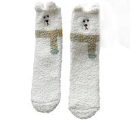 Maxtonser Winter Fuzzy Socks, for Womens Cosy Soft Warm Socks Casual Home Sleep Sock Sweet Lovely Cartoon Slippers Sock Gifts