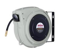 MAXTOOLS AR300, Avvolgitubo Automatico per Aria Compressa, con Staffa Girevole Fissaggio a Muro, Pressione 20 bar, Lunghezza 10 Metri