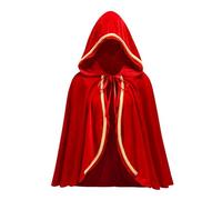 maxToonrain Costume da Cappuccetto da favola, personaggio delle fiabe, costume per Halloween da donna, per Halloween, 70 cm
