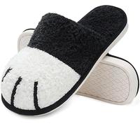 MAXTOP Pantofole animali carino signore morbido peluche gatto zampa con accogliente Memory Foam Slip-on Indoor Outdoor pantofole regali creativi signore signori