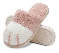 MAXTOP Pantofole animali carino signore morbido peluche gatto zampa con accogliente Memory Foam Slip-on Indoor Outdoor pantofole regali creativi signore signori