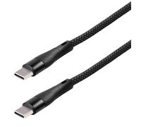 MAXTRACK Cavo di ricarica magnetico USB C C532-2L, da maschio a maschio, ricarica rapida da 100 W, con chip e-marcatore, supporta trasferimento dati QC 3.0, 480 Mbps, cavo di ricarica magnetico a