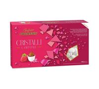 MAXTRIS Ciocomandorla CRISTALLI gusto LAMPONE 1 kg colore BIANCO 1EWY