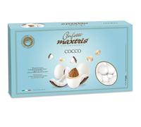 Maxtris Confetti Ciocomandorla Gusto Cocco Scatola da 1 Kg Senza Glutine
