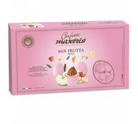 Maxtris Confetti Ciocomandorla Mix Frutta Rosa Scatola da 1 Kg Senza Glutine