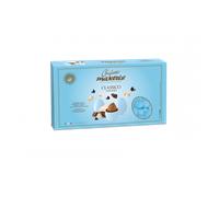 Maxtris | confetti italiani ciocomandorla 1 kg| classico azzurro MAX-MAXC-1