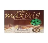 MAXTRIS CONFETTI ITALIANI CIOCOMANDORLA 1 KG PROMESSA CLASSICO VERDE MAX-MAXV-1