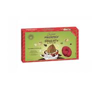 Maxtris | confetti italiani ciocomandorla 1 kg| sbagliato rosso al pistacchio M