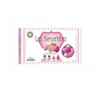 Maxtris | confetti italiani cioconocciola 1 kg| les noisettes sfumati rosa (4 gu