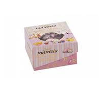 Maxtris | confetti mono imbustati ciocomandorla vassoio 500 gr | dolce arrivo mi