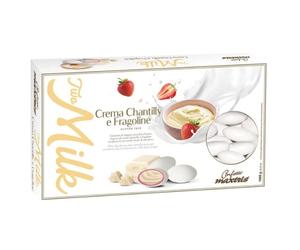 Maxtris Confetti Two Milk Crema Chantilly e Fragoline 1 Kg