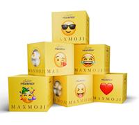 Maxtris Emoji Confetti con Mandorla Ricoperti di Cioccolato 200gr, Cin Cin