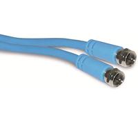 Maxview Cavo satellitare flessibile doppio o singolo, da F a F, perfetto per roulotte, camper, barche (cavo doppio da 10 m)