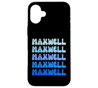 Maxwell Custodia per iPhone 16 Plus