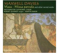 Peter Maxwell Davies Mass, Missa Parvula and Other Sacred Works (Baker) (CD)