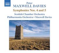 MAXWELL DAVIES - PETER MAXWELL DAVIES: SYMPHONIES NOS.4 AND 5