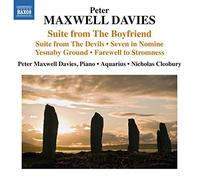 Maxwell Davies: Suite from The Boyfriend; Suite from The Devils; Seven in Nomine; Yesnaby Ground; Farewell to Stromness by Nicholas Cleobury (2014-03-25)