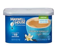Maxwell House International Coffee Decaf Sugar Free French Vanilla Cafe, 4-Ounce Cans (Pack of 4)
