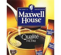 Maxwell House - Set di 25 dosi di caffè solubile, filtro normale, 45 g