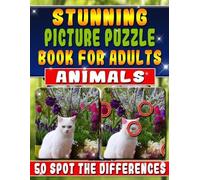 Maxwell Mattric Stunning Picture Puzzle Books for Adults - Animals S (Tascabile)