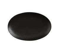 Maxwell & Williams Caviar Piatto da Portata Ovale, Colore Nero, 30 cm