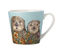 Maxwell & Williams DX1100 Tazza da caffè rotonda Otter 370 ml - Tazza in porcellana - Wild Planet con motivo animale colorato confezione regalo