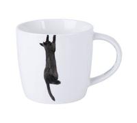 MAXWELL & WILLIAMS FELINE FRIENDS MUG 400ML JUST HANGING ON GB