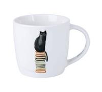 MAXWELL & WILLIAMS FELINE FRIENDS MUG 400ML WELL READ CAT GB