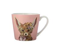 Maxwell & Williams DX1098 Tazza da caffè rotonda Fennec 370 ml - Tazza in porcellana - Wild Planet Animale Colorato Confezione Regalo