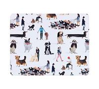 Maxwell & Williams GI0321 - Set di 4 tavole rettangolari in MDF, 34 x 26,5 cm, serie Best Furry Friends, motivo: cani, confezione regalo